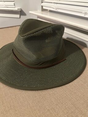 Henschel Aussie Breezer hat olive packable sun hat